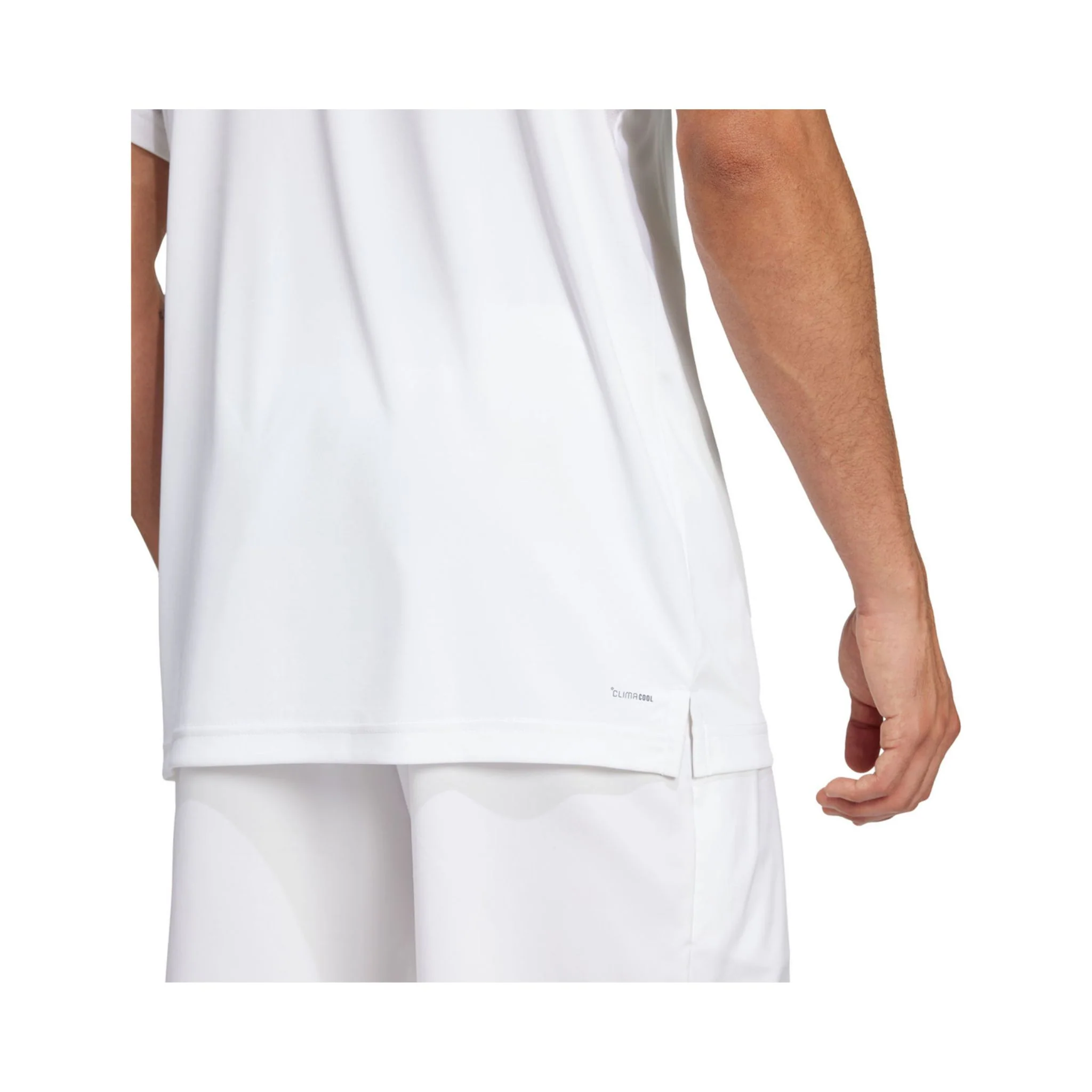 adidas club 3 stripe polo | JE0412 - Image 3