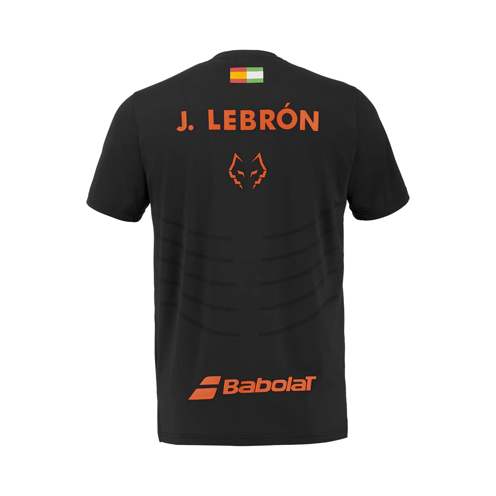 Babolat Crew Neck Tee Lebrón | Men Orange - Image 6