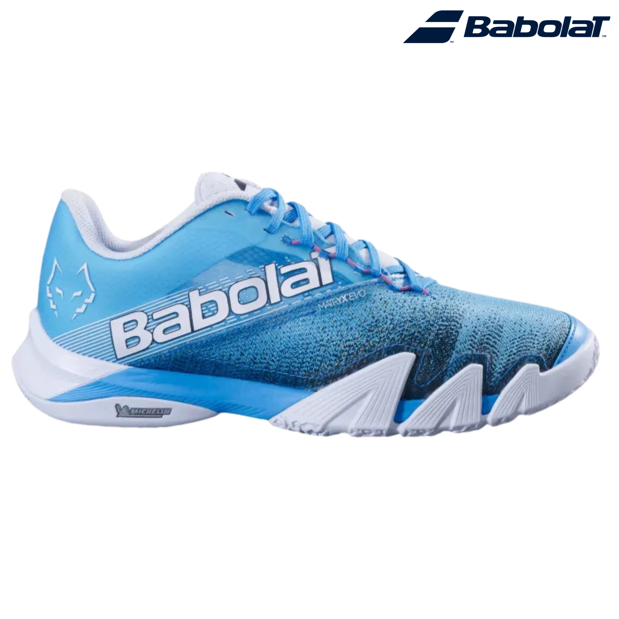 Babolat Jet Premura 2 Lebron Cyan Blue/White | Padel Shoes