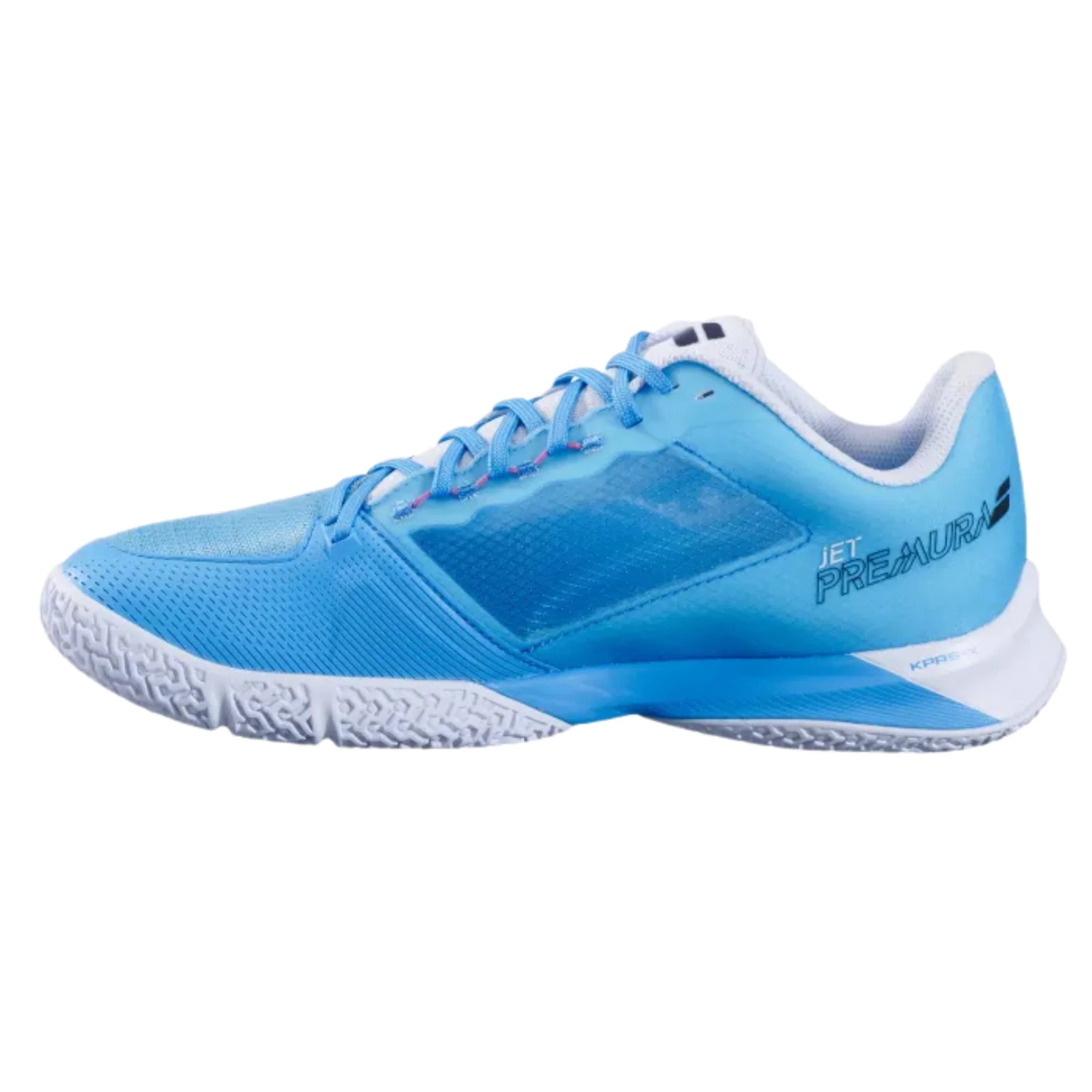 Babolat Jet Premura 2 Lebron Cyan Blue/White | Padel Shoes - Image 3