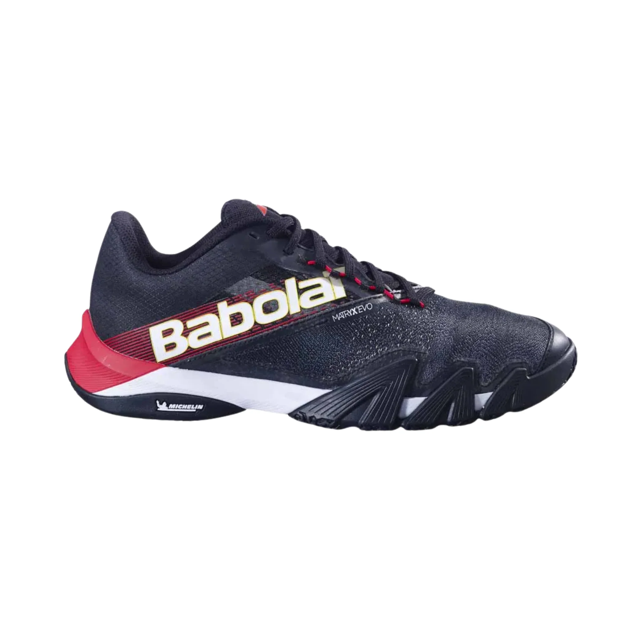 Babolat Jet Premura 2 Black/Tomato red - Padel Shoes - Image 2