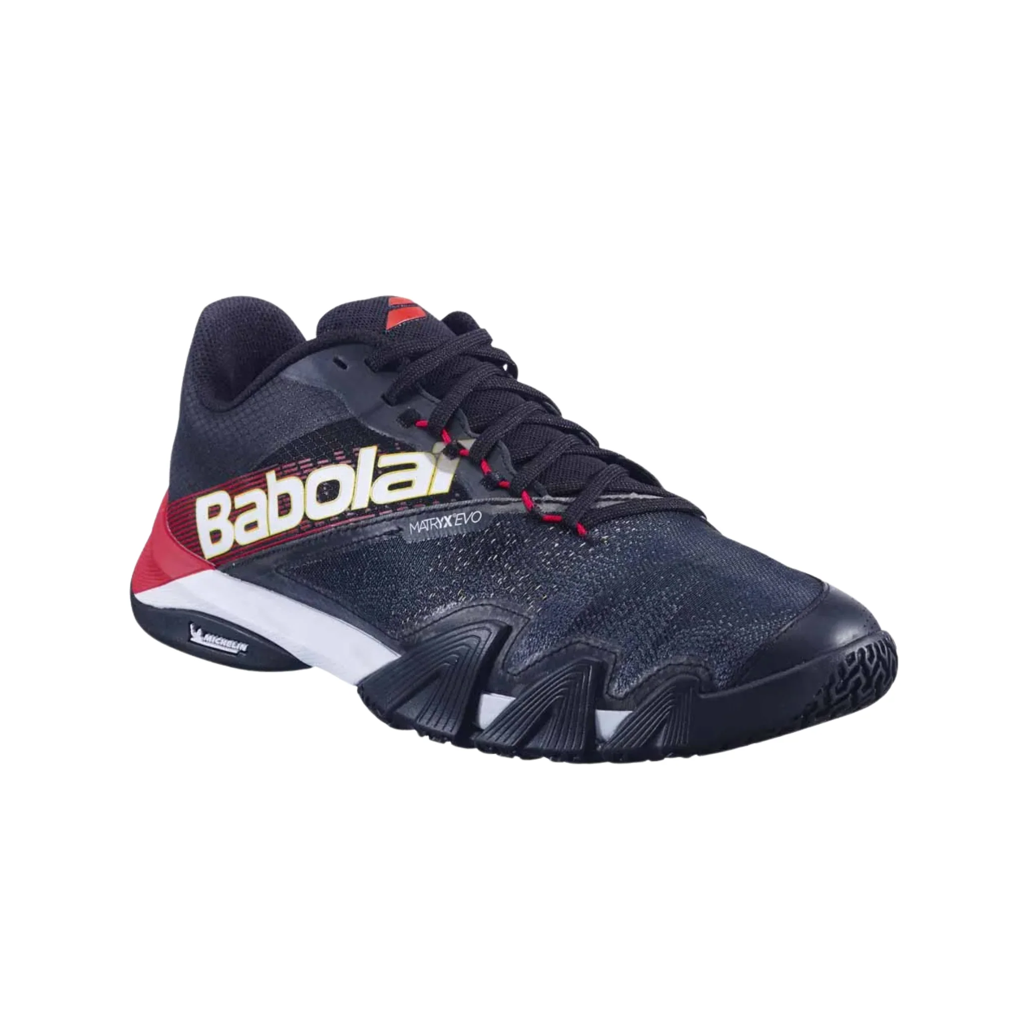 Babolat Jet Premura 2 Black/Tomato red - Padel Shoes - Image 4