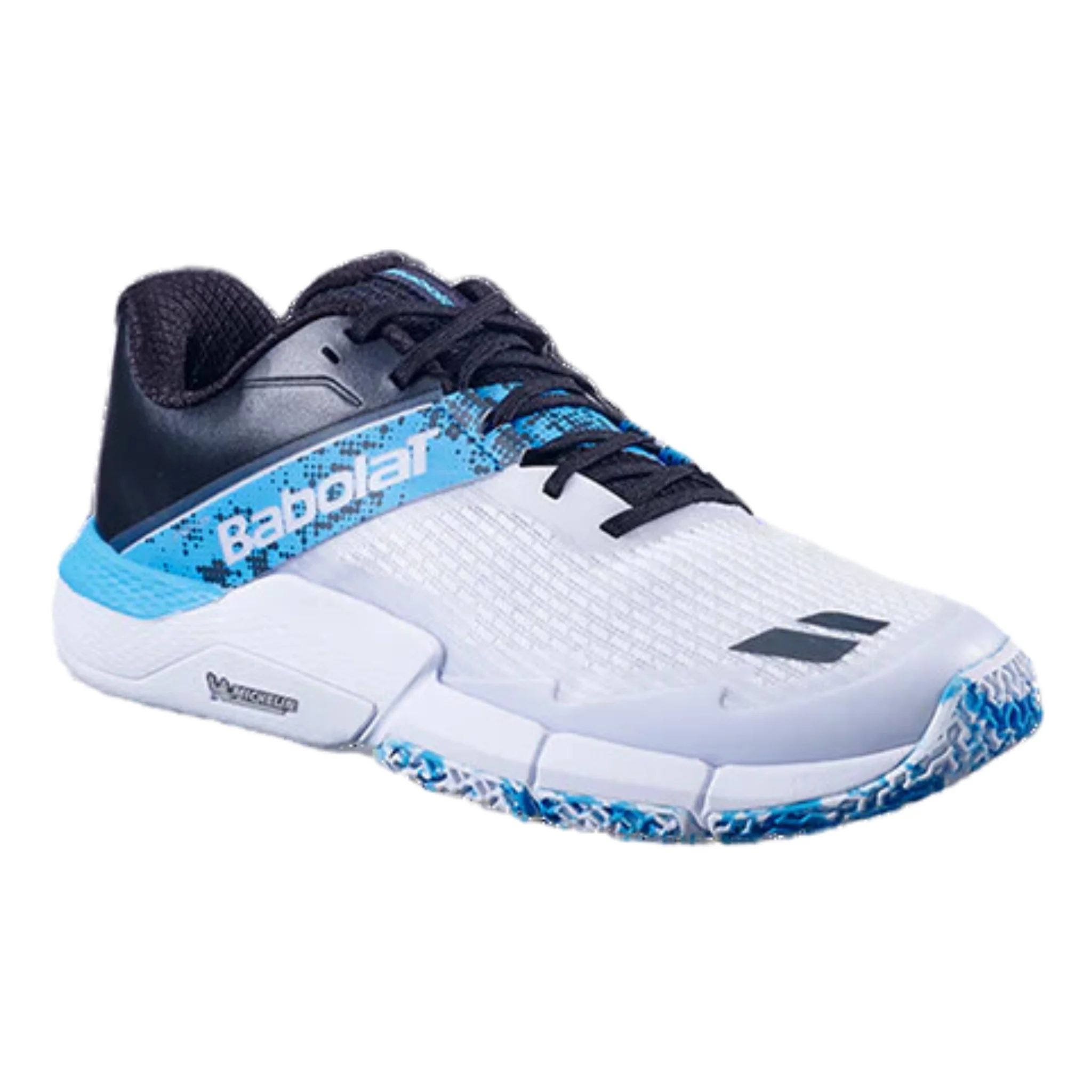 Babolat Movea 2 White/Cyan Blue | Padel Shoes - Image 3