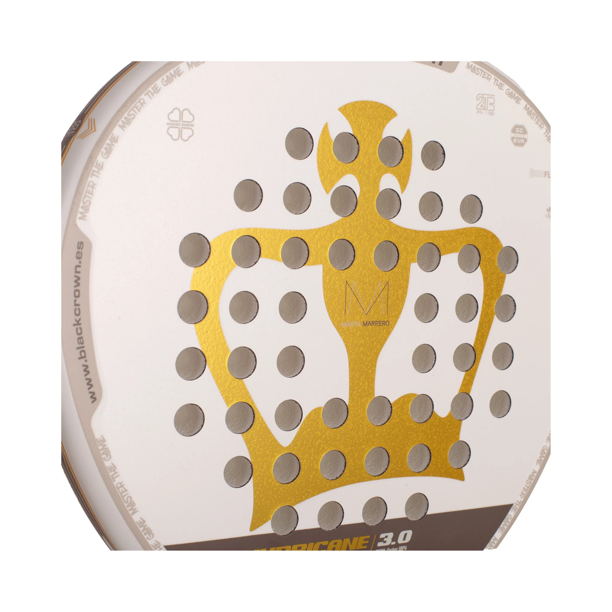 Black Crown Hurricane 3.0 | Padel Racket - Image 4