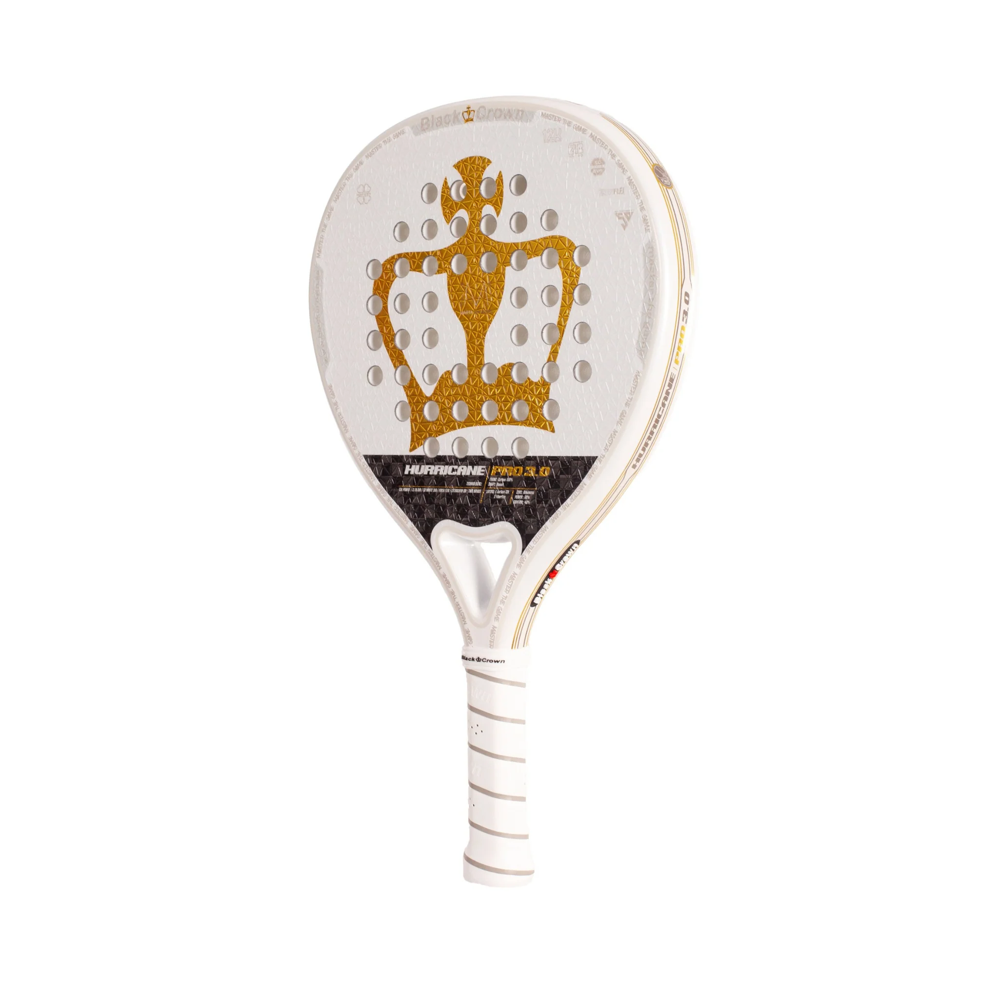 Black Crown Hurricane Pro 3.0 | Padel Racket - Image 3