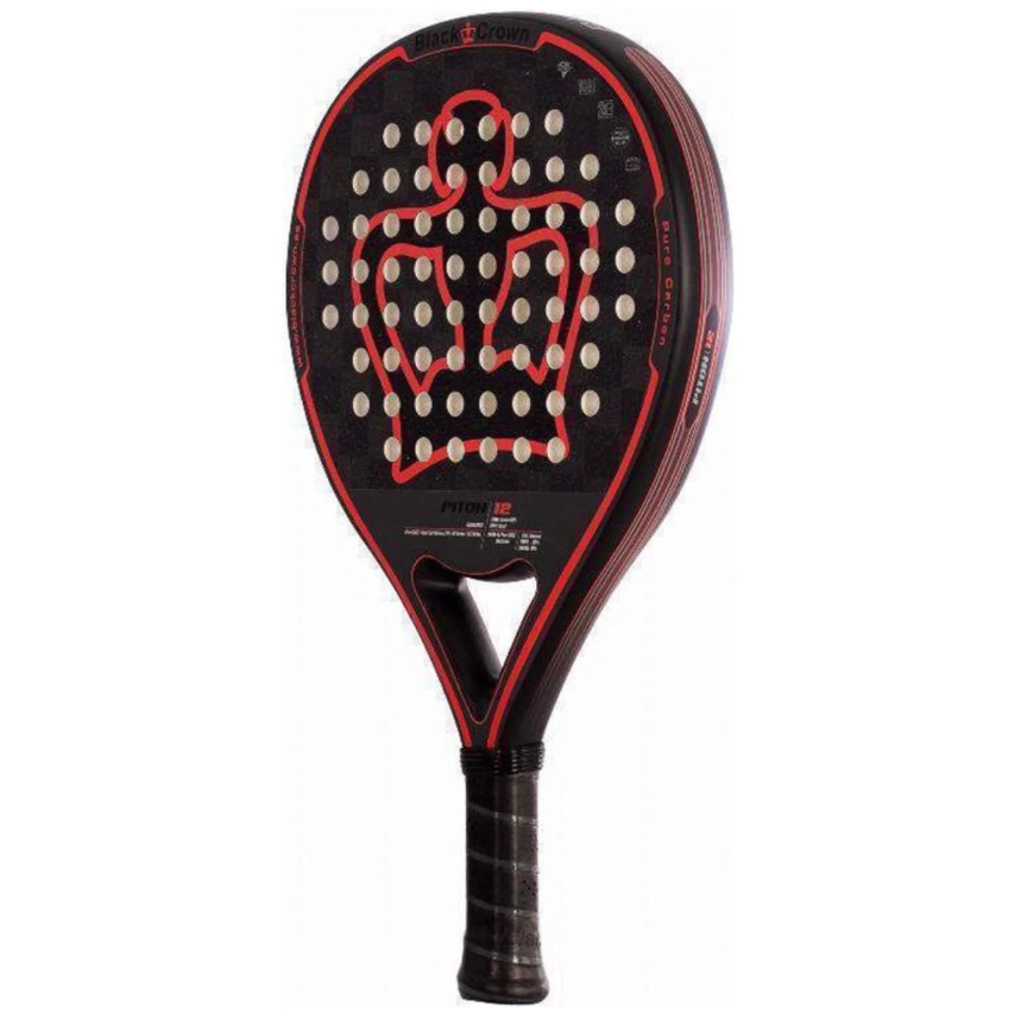 Black Crown Piton 12 | Padel Racket - Image 3