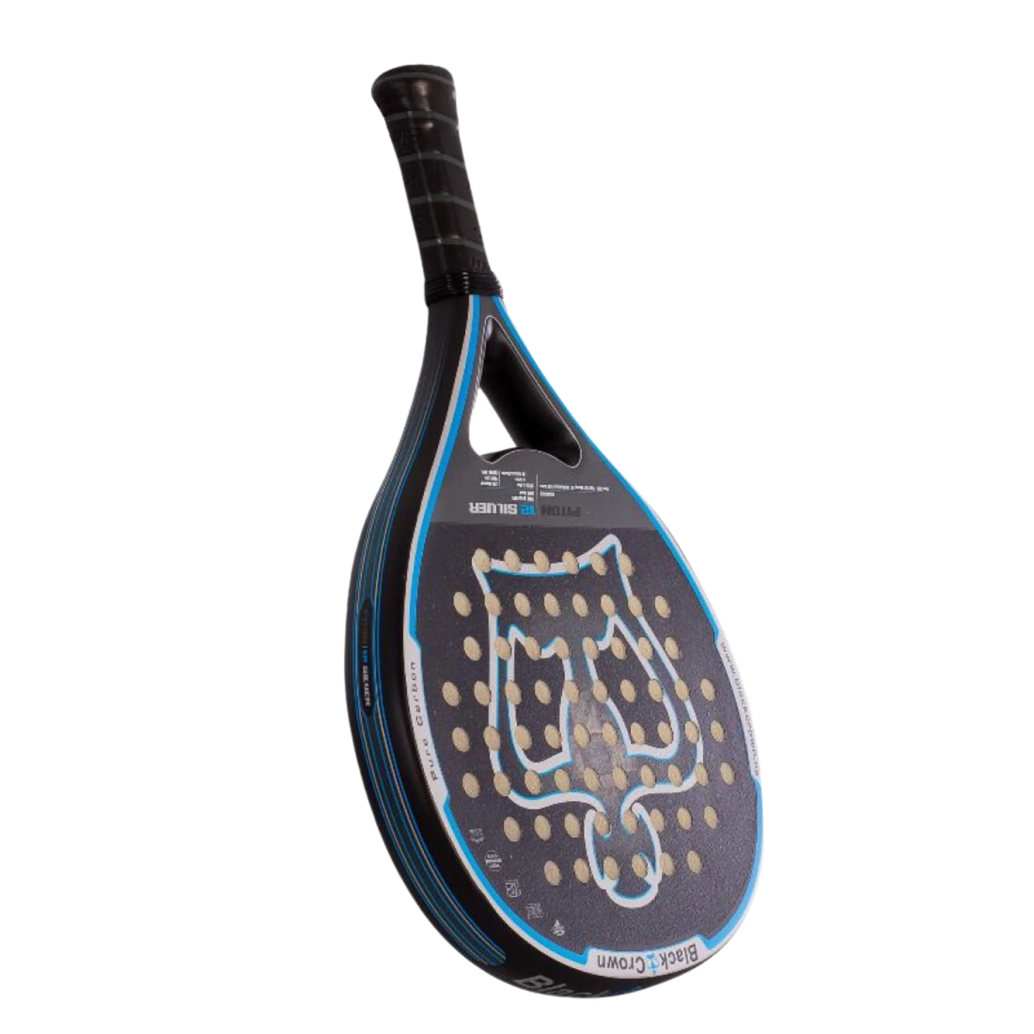 Black Crown Piton 12k Silver | Padel Racket - Image 3