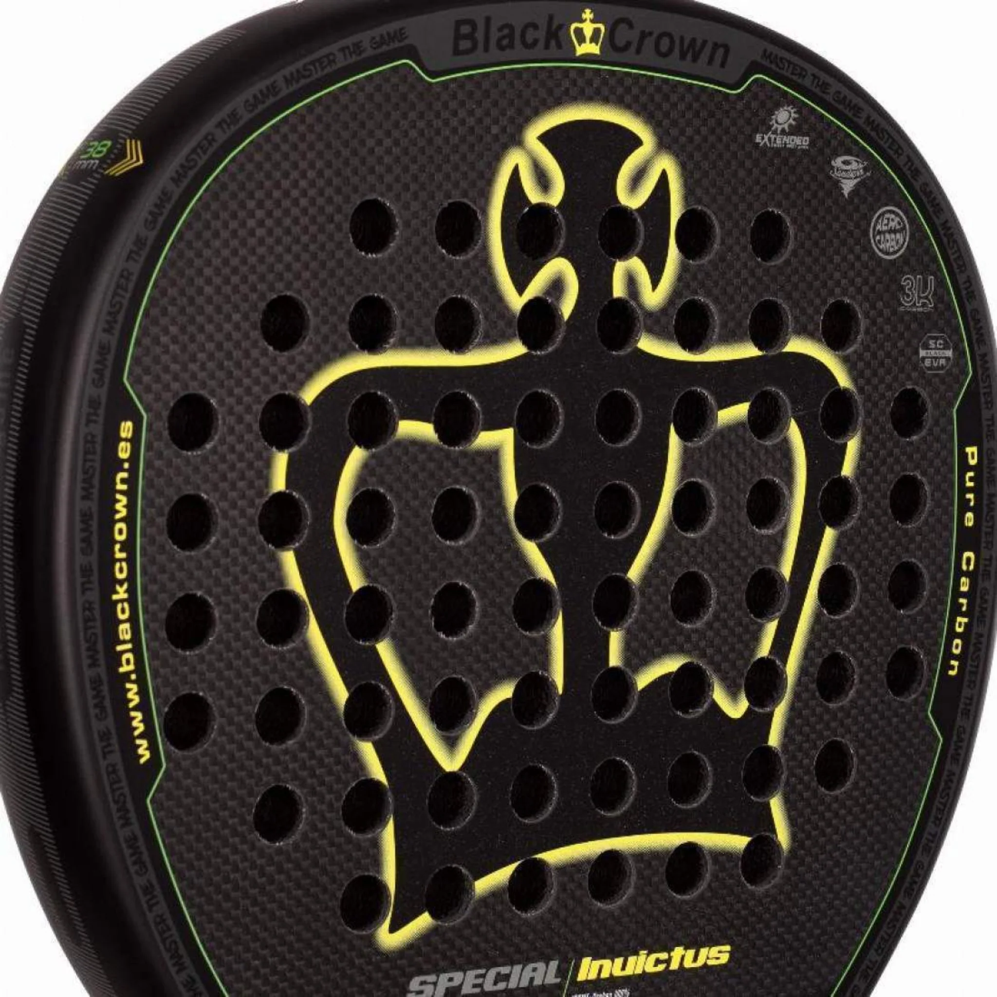 Black Crown Special Invictus | Padel Racket - Image 4