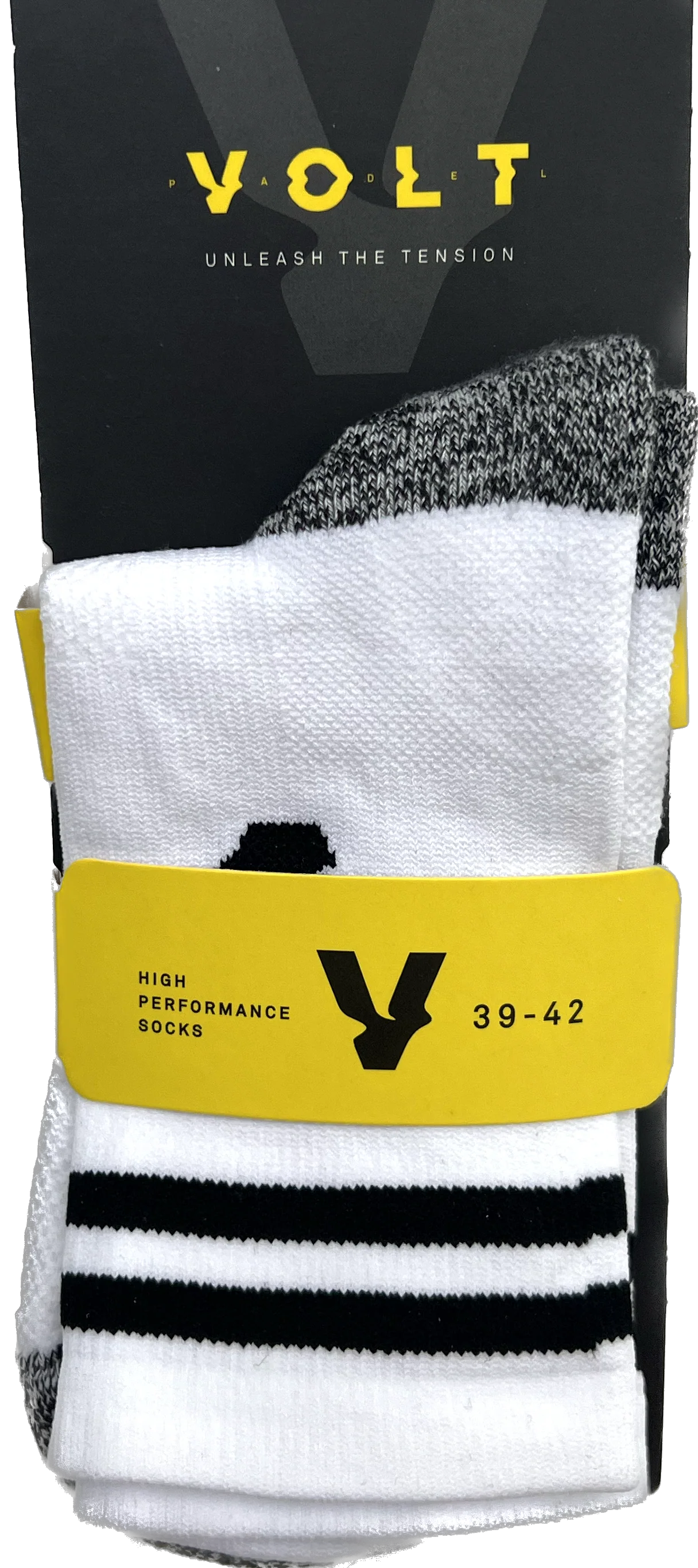 Volt Socks White Performance | Men - Image 2