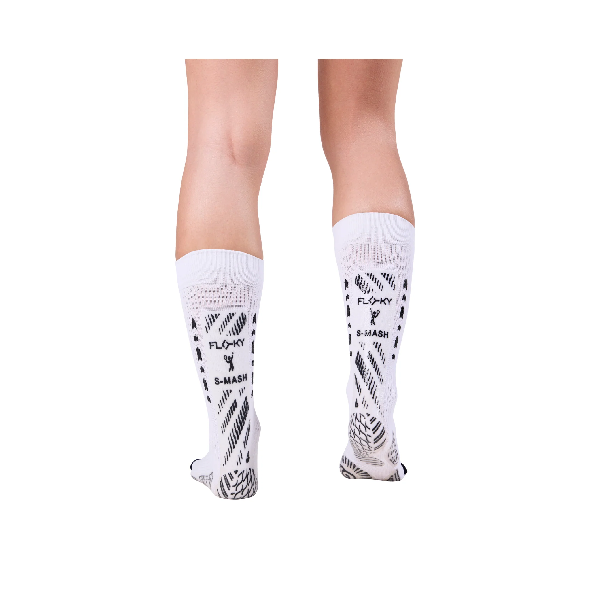 Floky S-MASH 3D Socks White | Padel Socks - Image 2