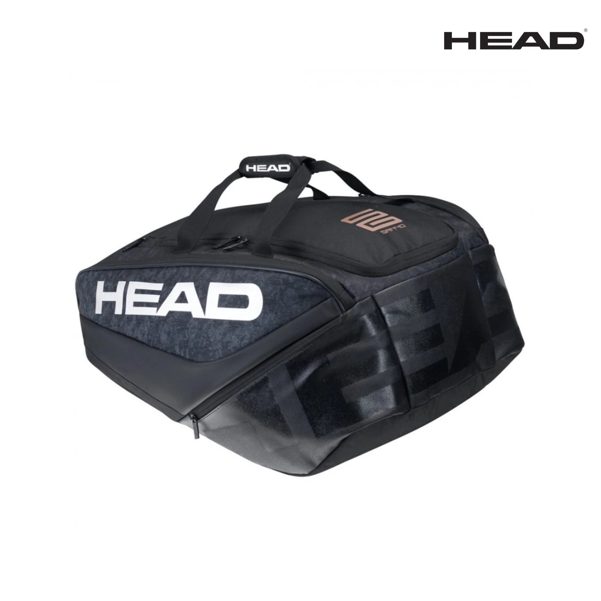 HEAD Sanyo Monstercombi Padel Bag Black