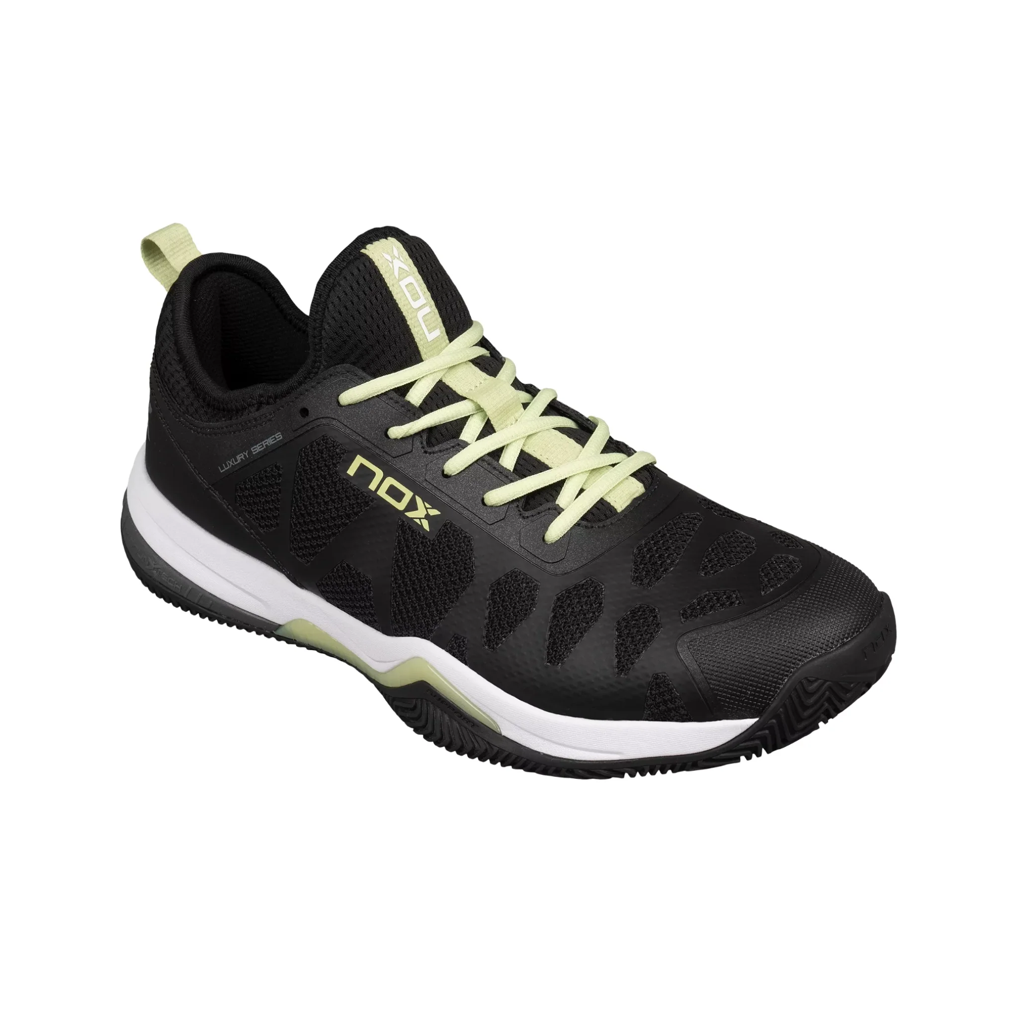 Nox Nerbo black/soft lime | Padel shoes - Image 3