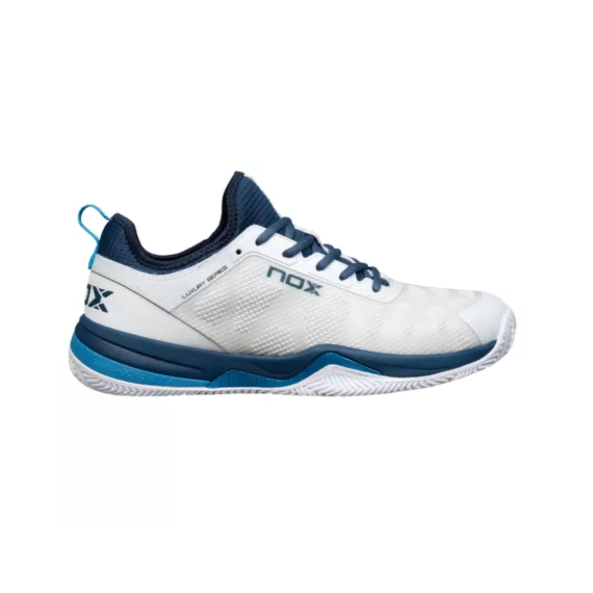 Nox Nerbo white/swedish blue | padel shoes - Image 2