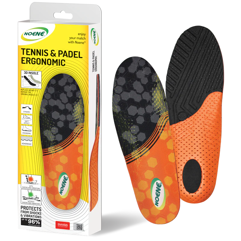 Noene Tennis & Padel Ergonomic Insole | Padel Soles