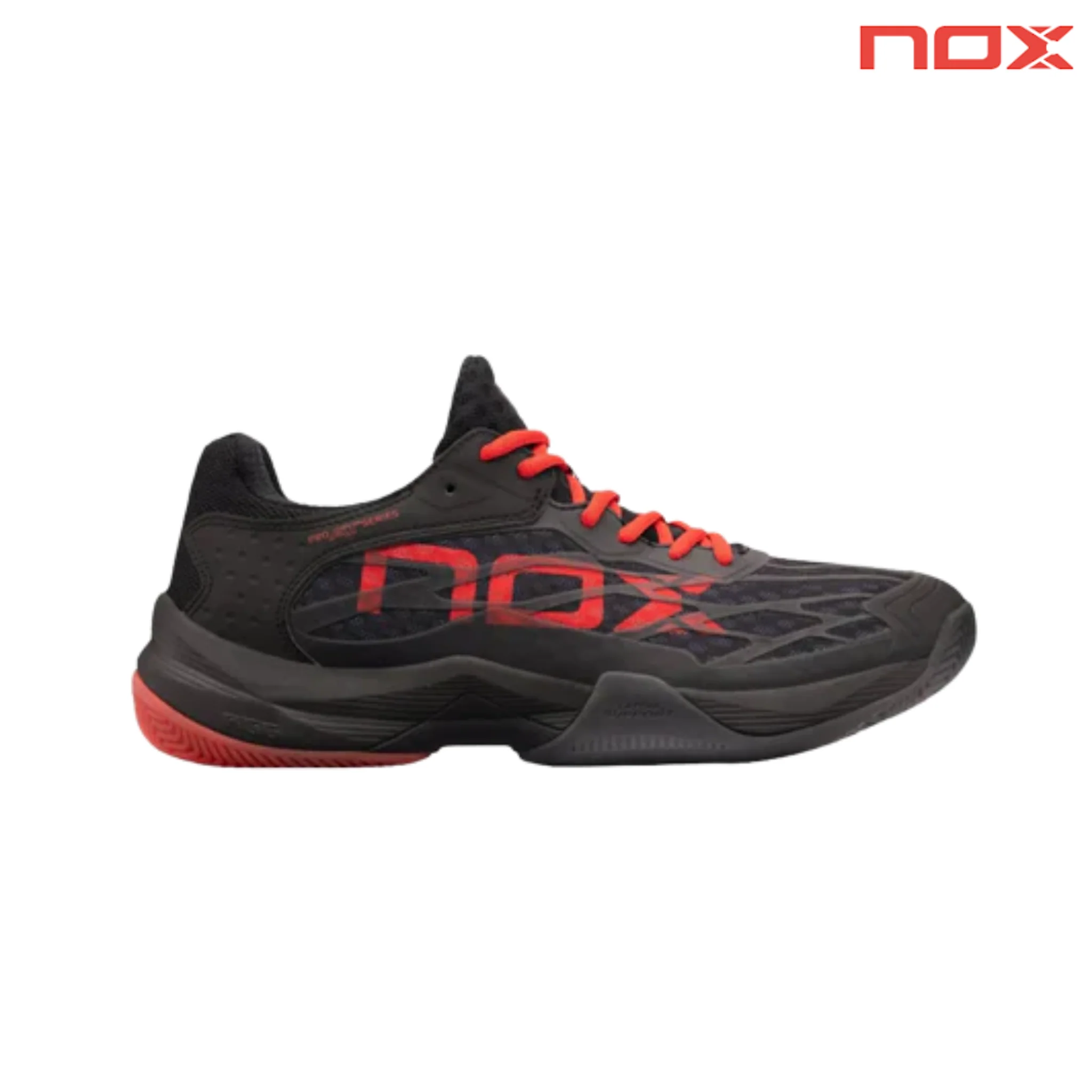 Nox AT10 Lux Black/Red | Padel Shoes