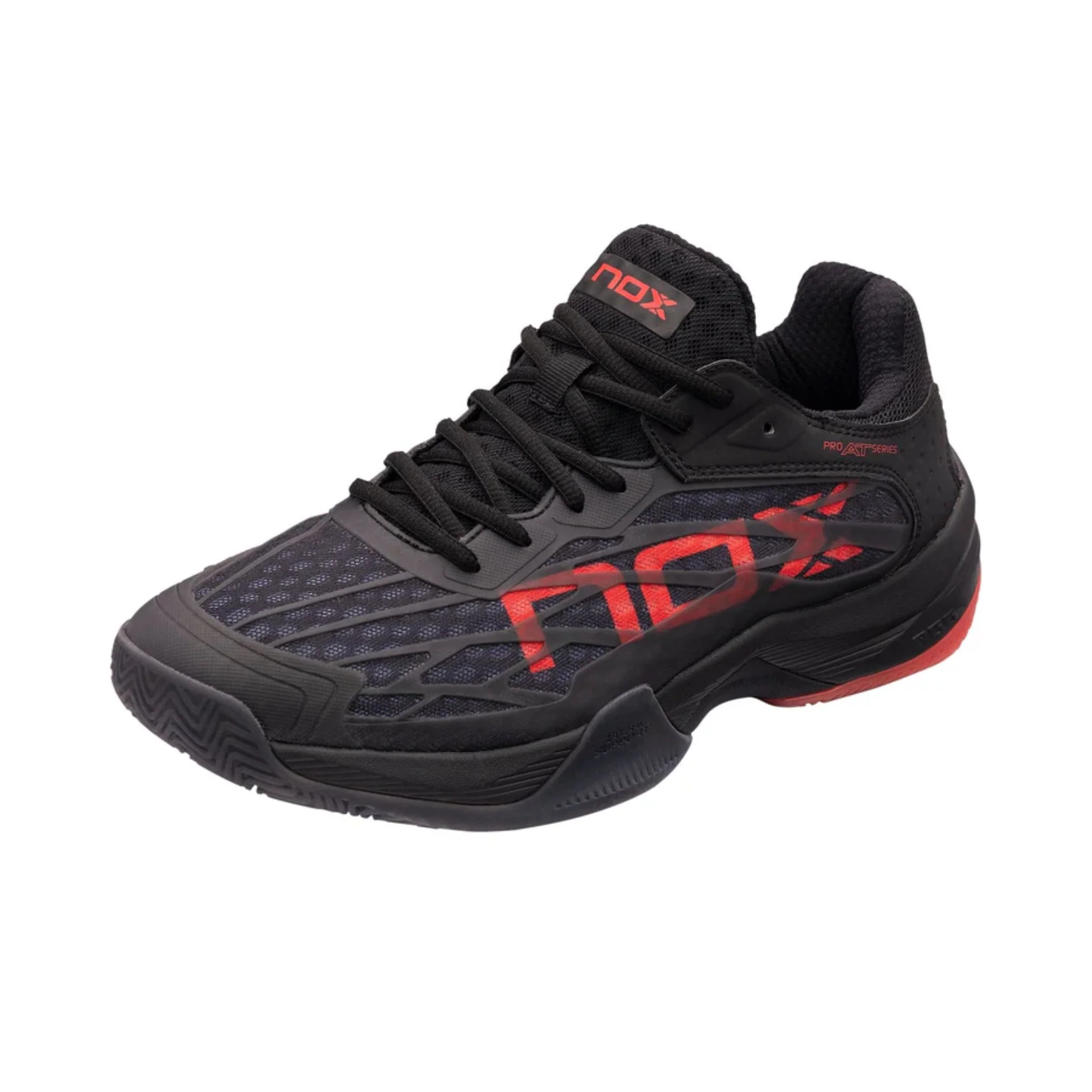 Nox AT10 Lux Black/Red | Padel Shoes - Image 2