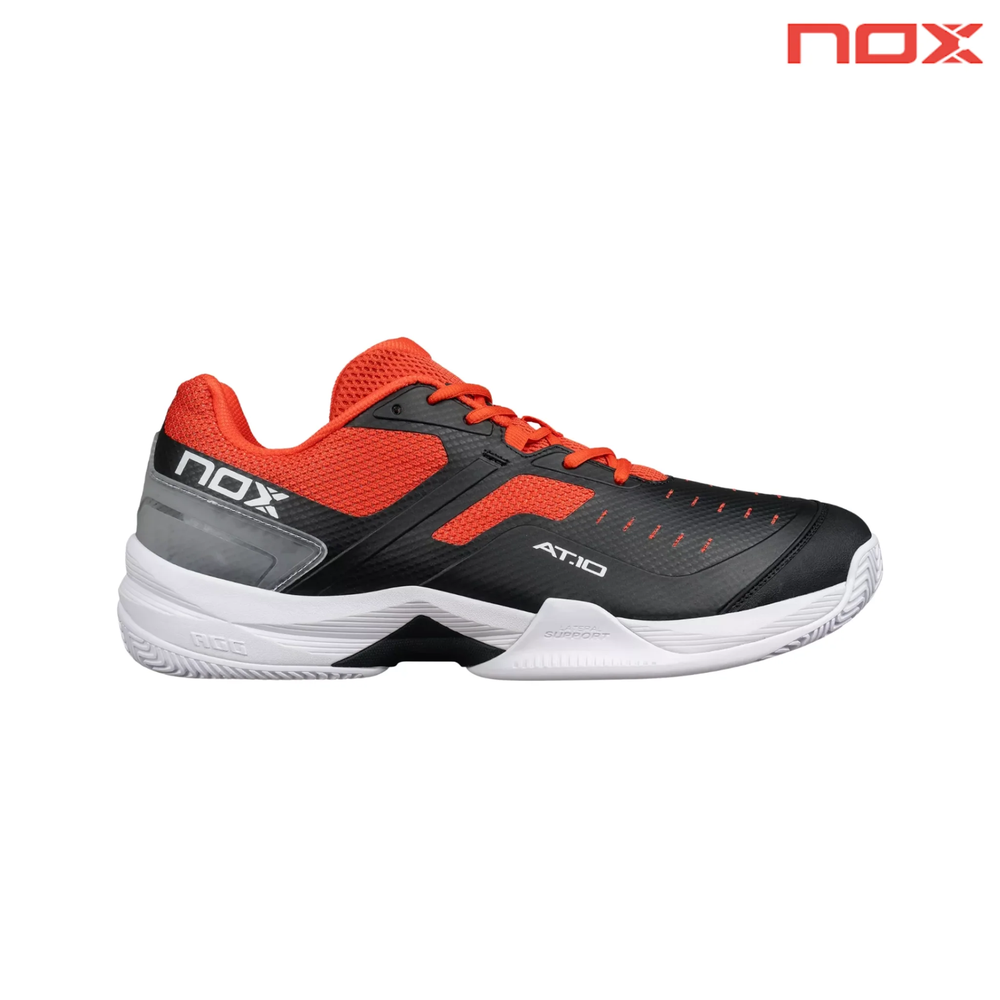 Nox AT10 pro black/red | Padel shoes - Image 5