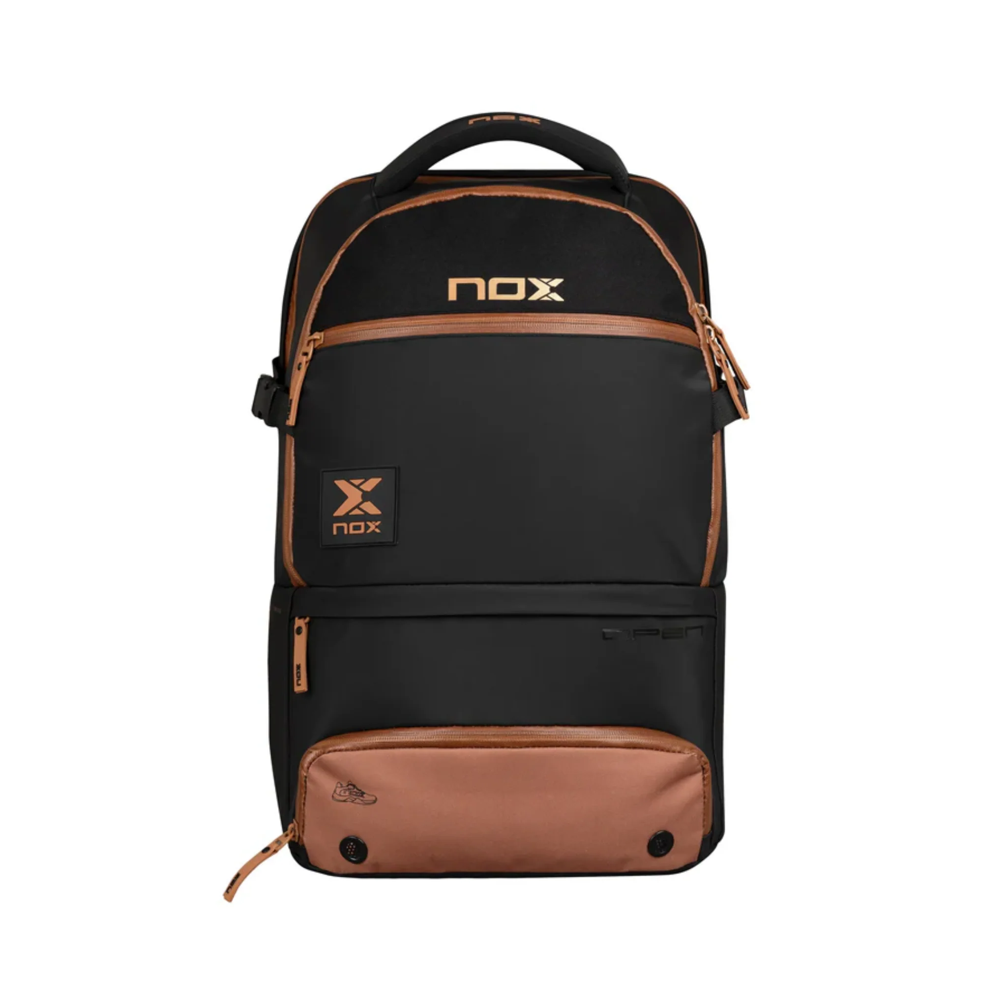 Nox luxury open series black/brown backpack - Image 2