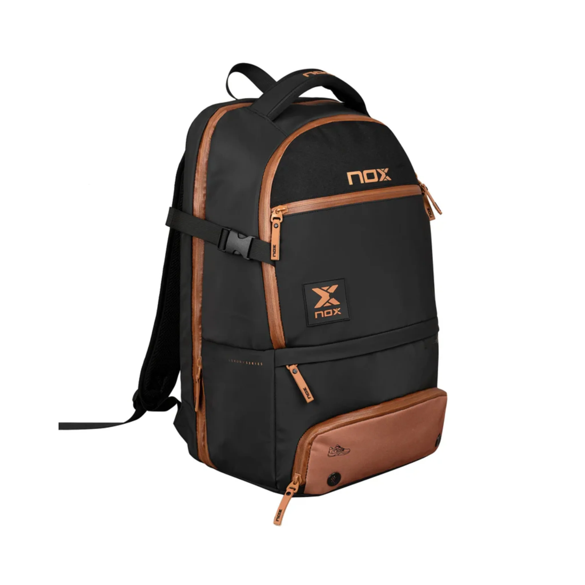 Nox luxury open series black/brown backpack - Image 3