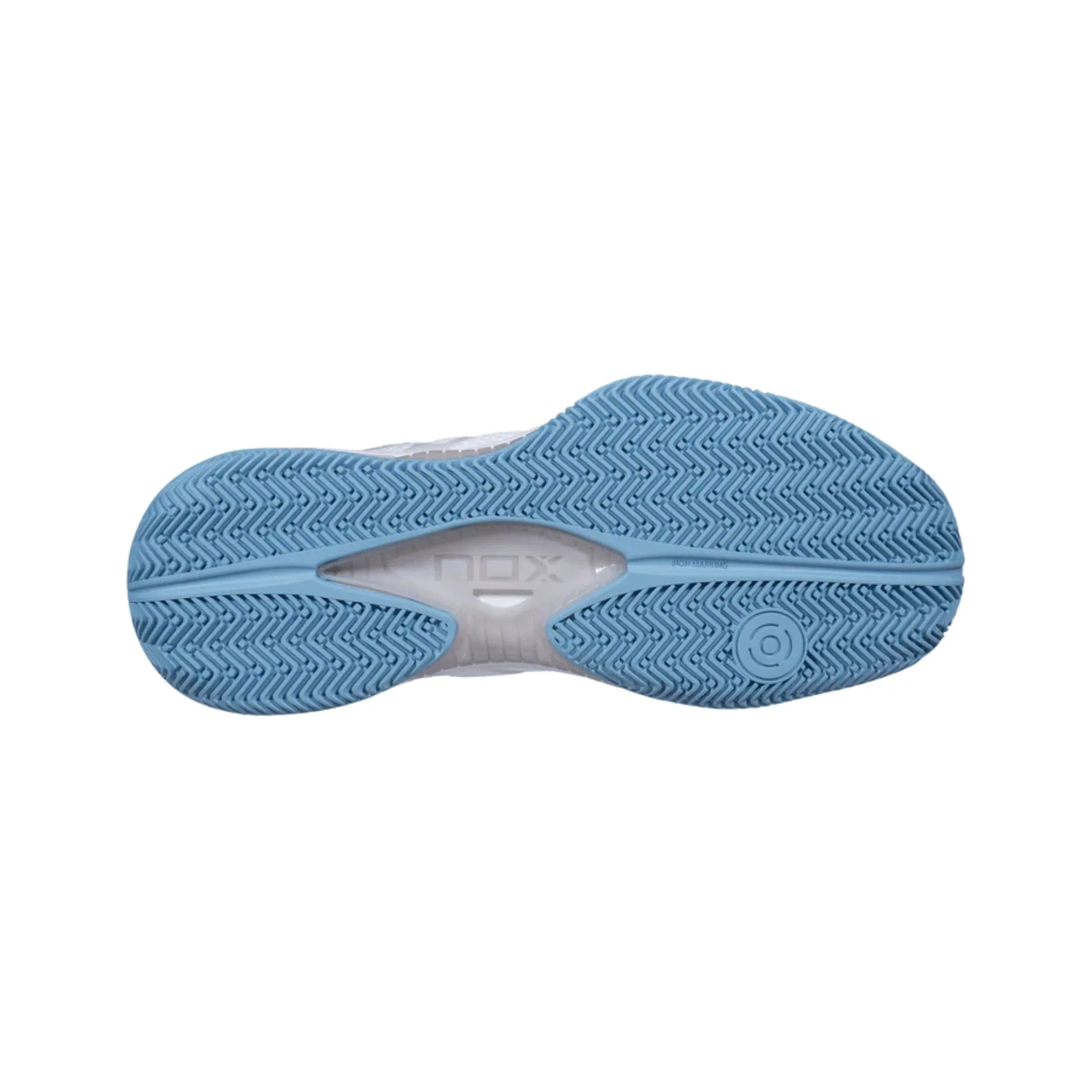 Nox Nerbo White/Dusk Blue | Padel shoes - Image 3