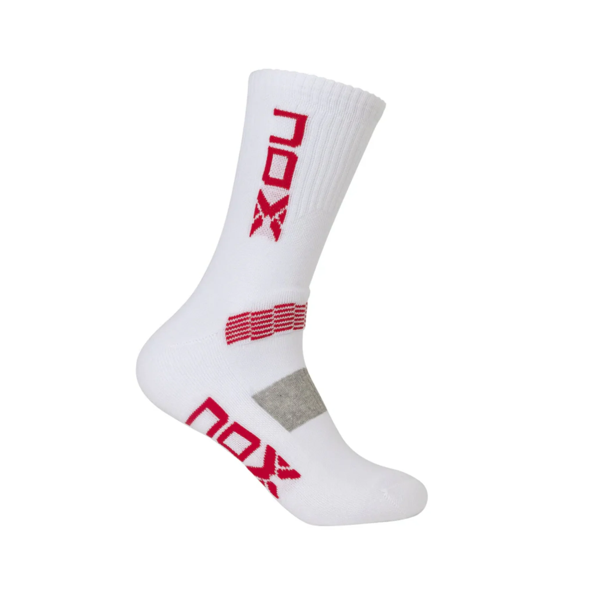 NOX performance socks White/Red