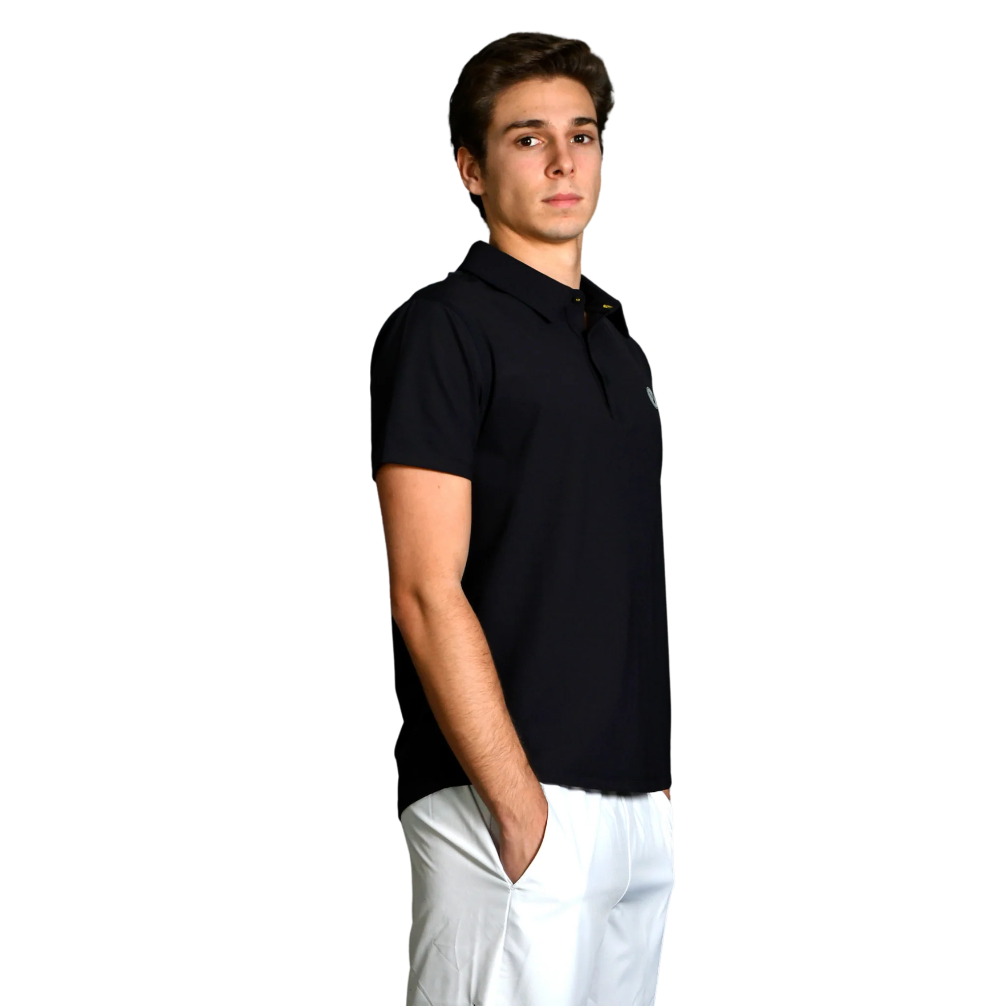 Volt Performance Polo Shirt Black | Men - Image 3
