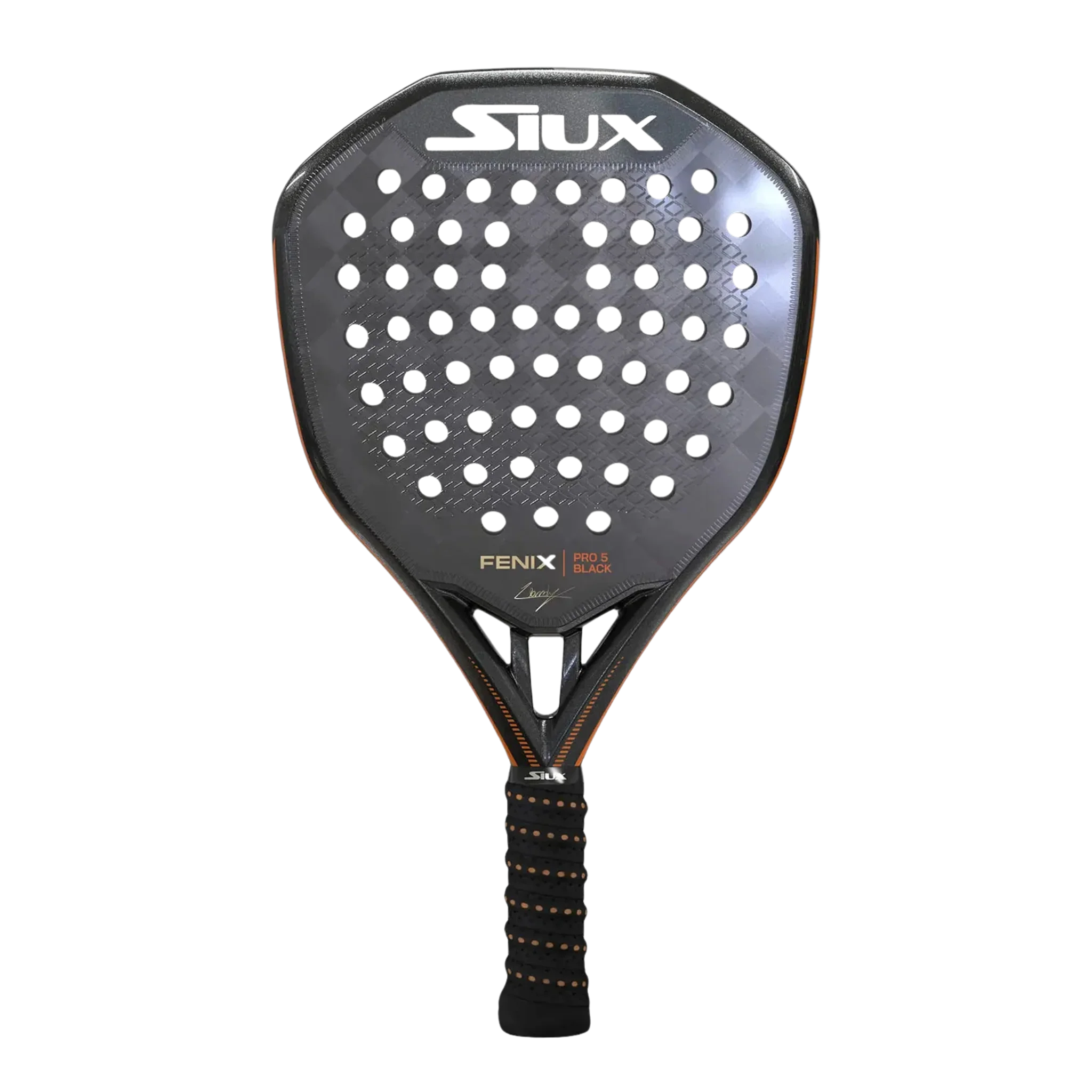 Siux Fenix Pro 5 Black | Padel Racket - Image 2