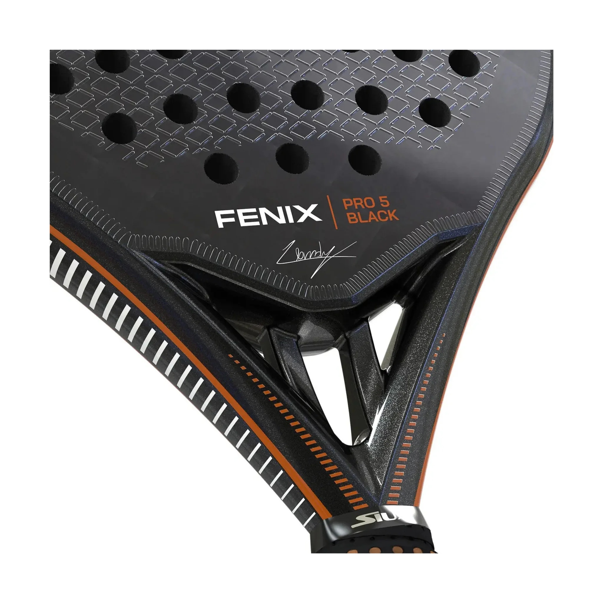 Siux Fenix Pro 5 Black | Padel Racket - Image 3