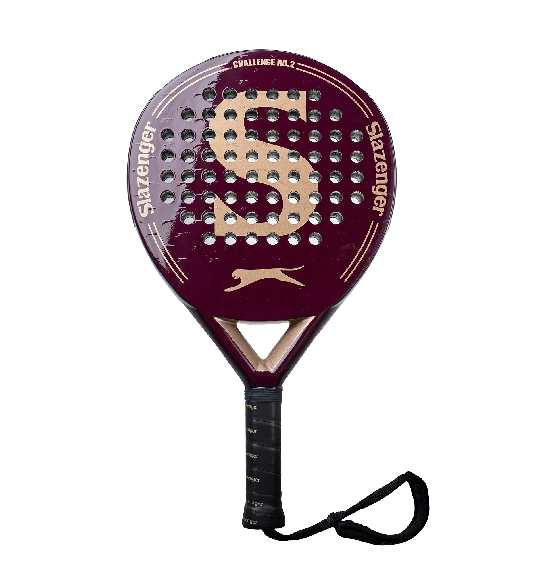 Slazenger Challenge No.2 Burgundy | Padel Racket - Image 3