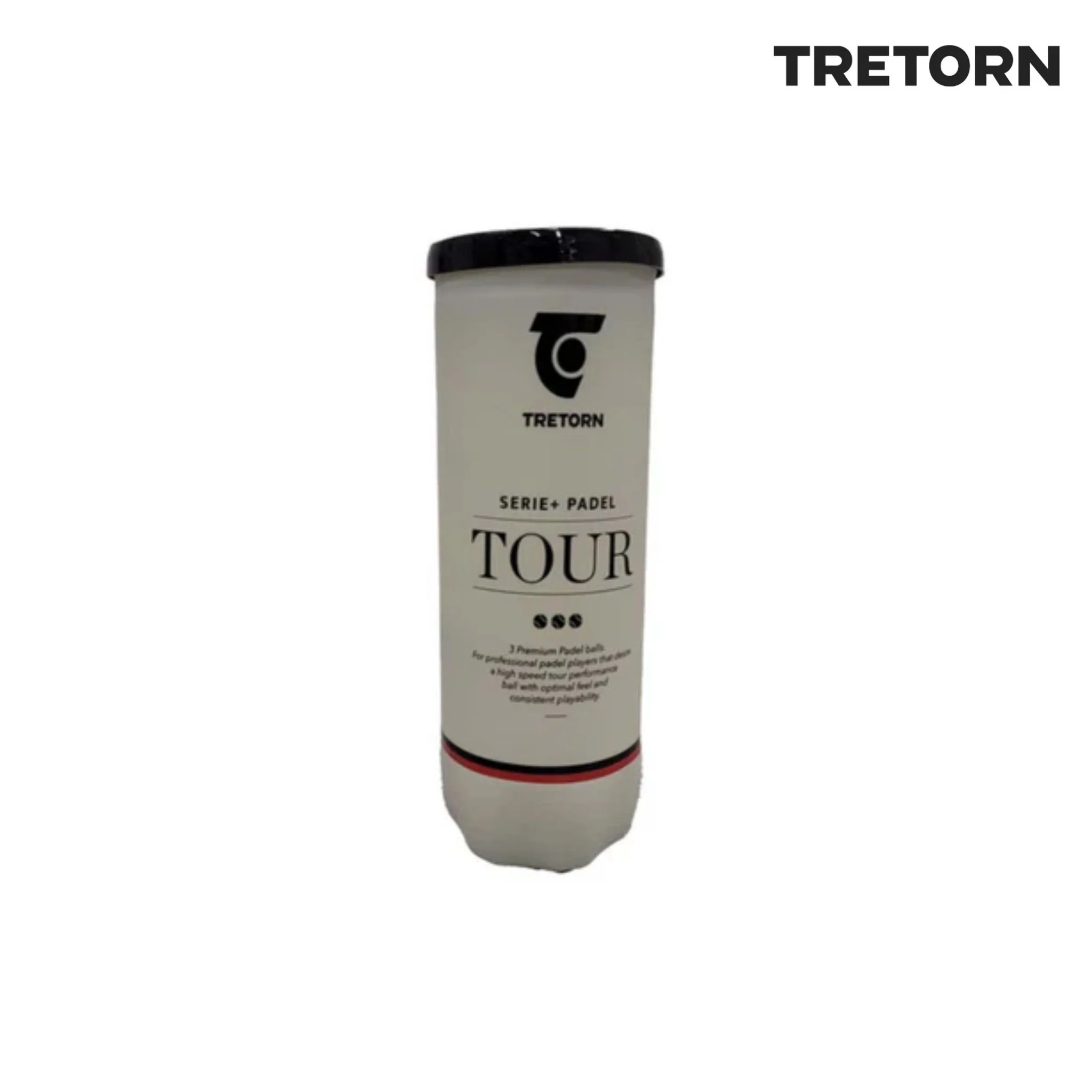 Tretorn Serie+ Padel Tour Padel Balls (1 Can)
