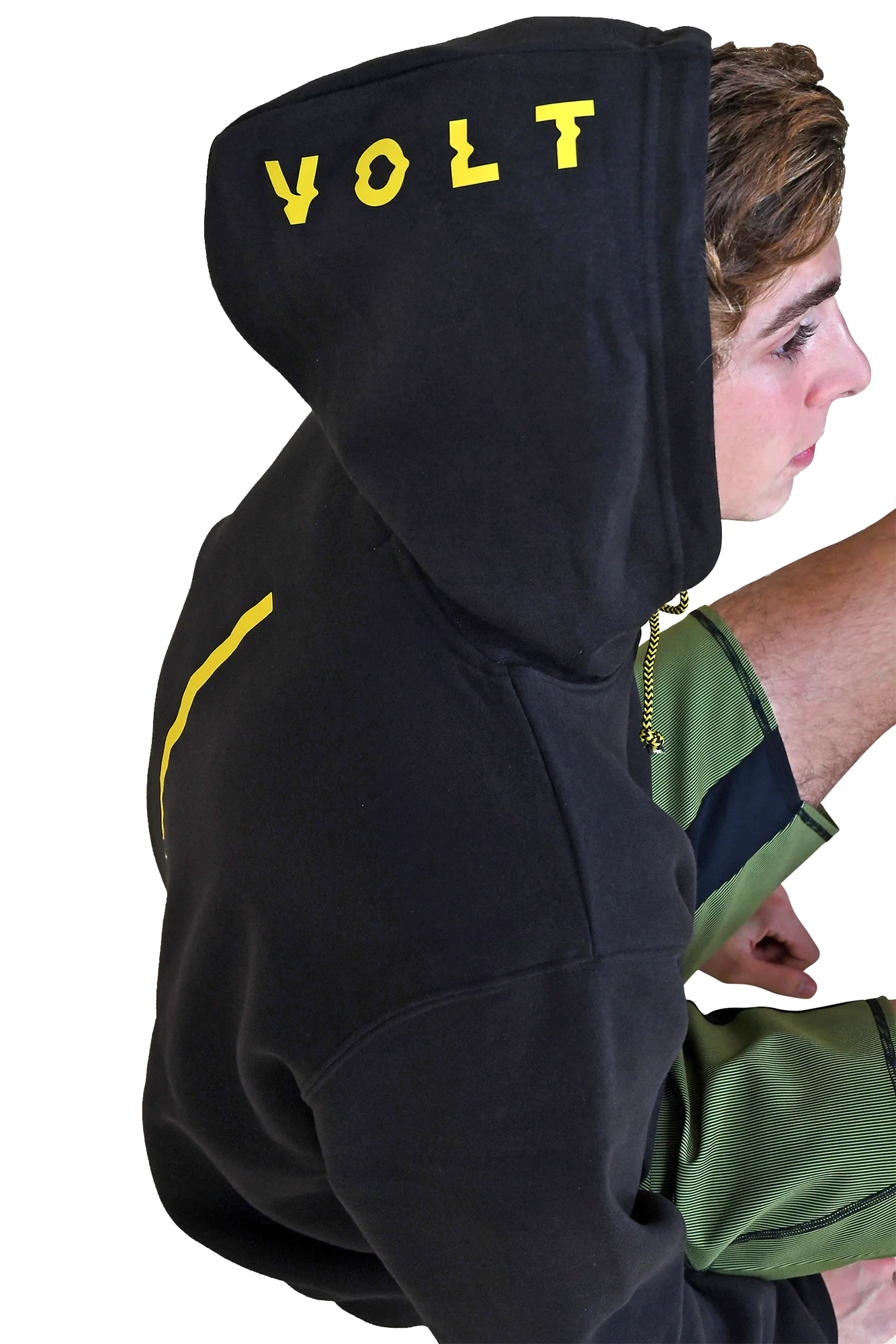 Volt Hooded Jacket Dark Grey hoodie | Men - Image 3