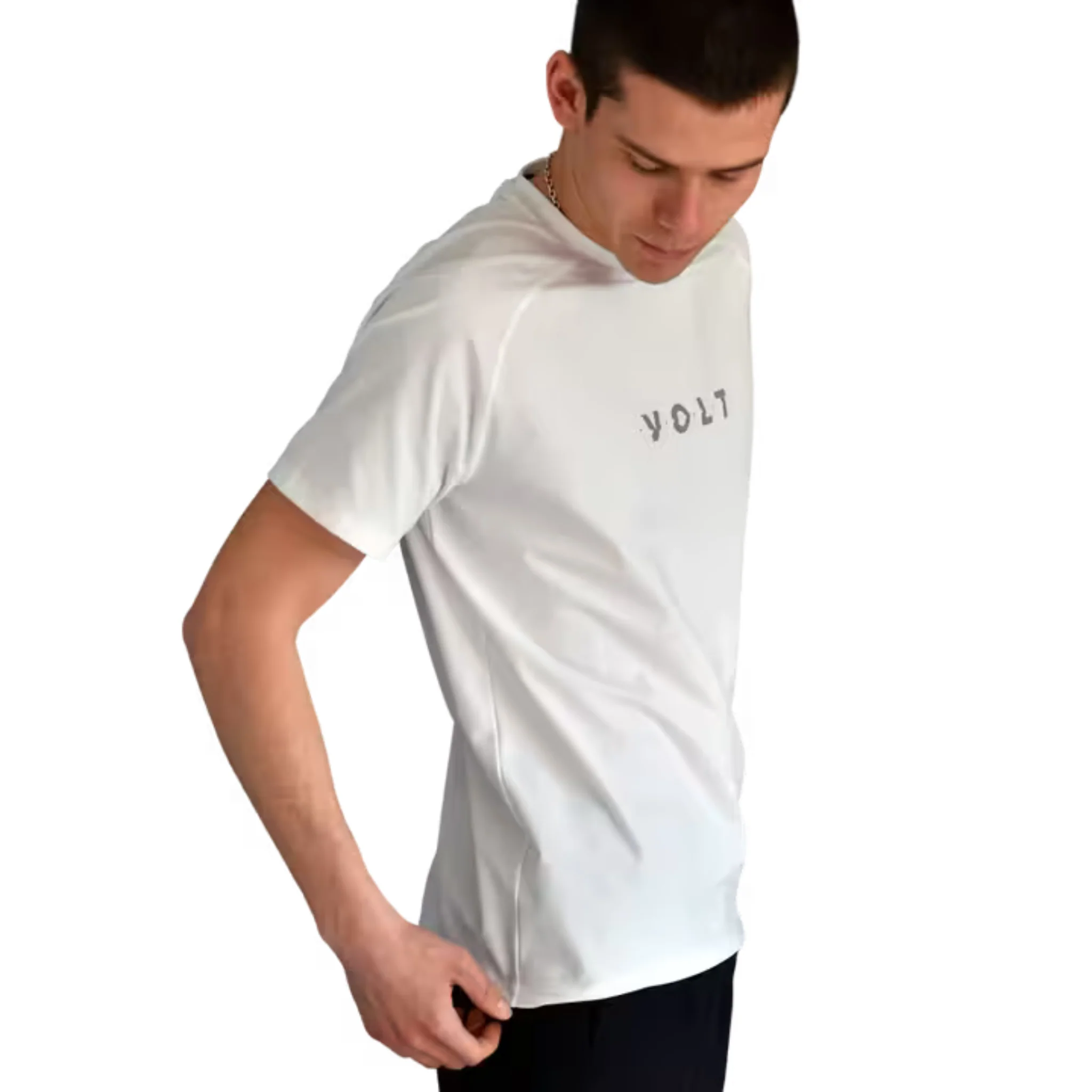Volt Performance T-Shirt V4 White | Men - Image 3