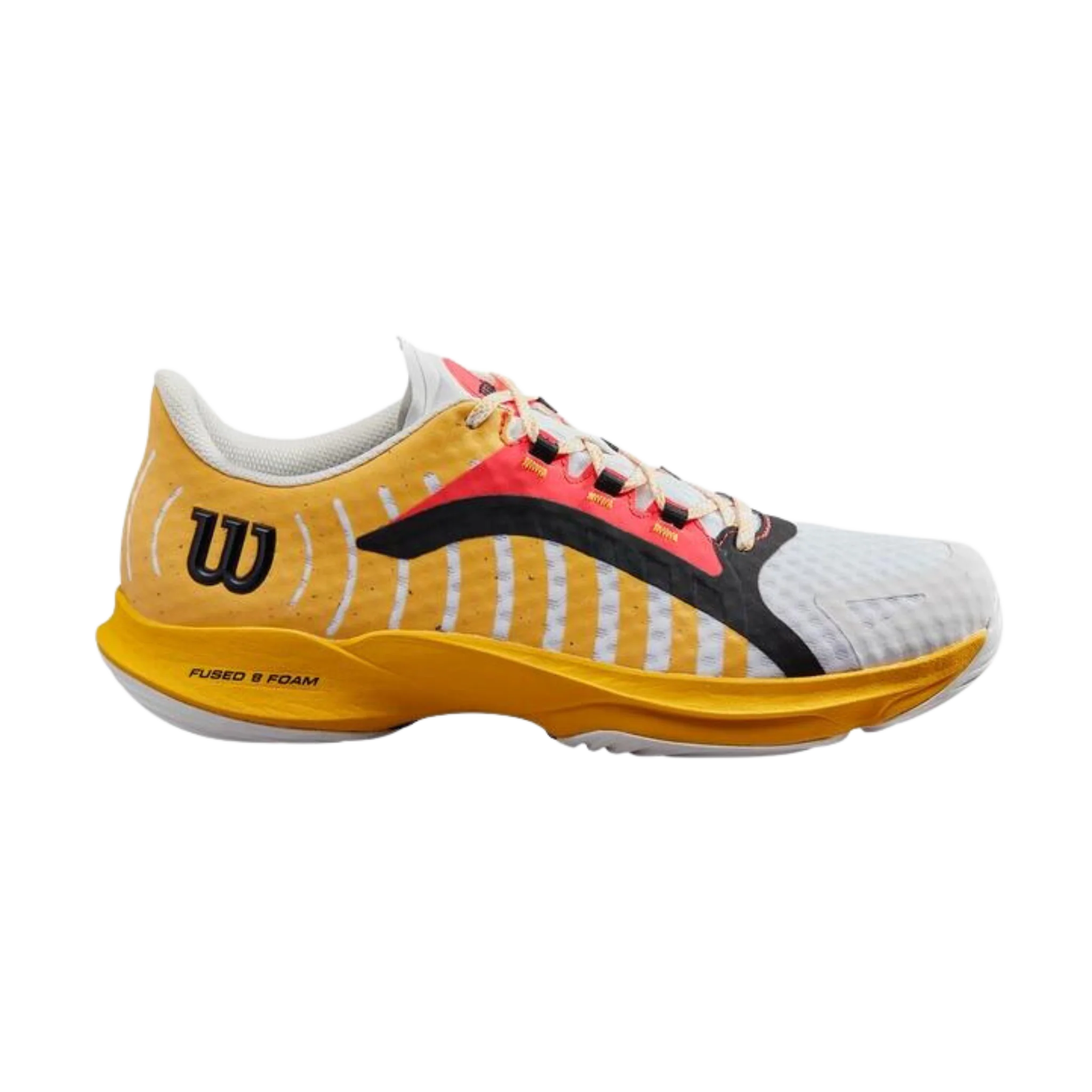 Wilson Hurakn Pro White/Oldgold | Padel Shoes - Image 5