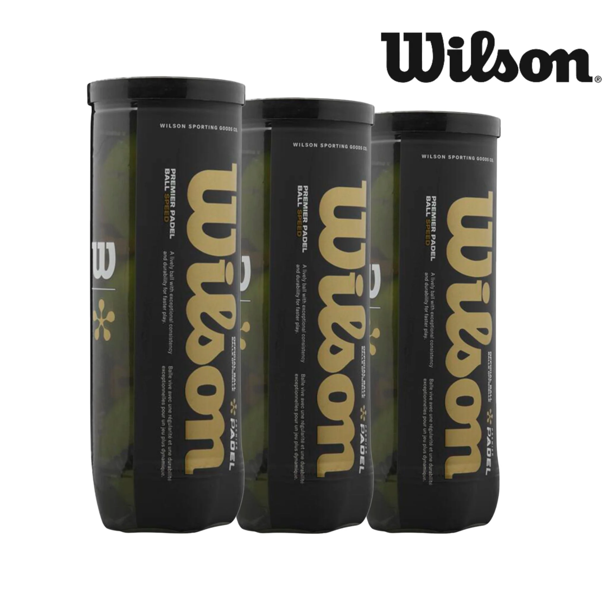Wilson Premier Padel speed balls 3x3 pc